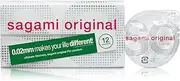 Sagami Original 002 Condom 12pcs (Japan Import)