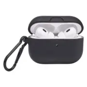 Case-Mate Tough Case with Carabiner Clip for AirPods Pro/Pro (2nd Gen) - Black