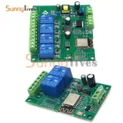ESP8266 WIFI 4 Channels Relay Module ESP-12F Dual Channel 5V Development Board