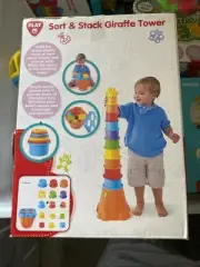 NEW PLAY - Sort & Stack Giraffe Tower Toys Play