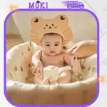 嬰兒水屏障洗髮水,可愛的小熊卡通圖案兒童帶舒適浴帽 MOKI STORE