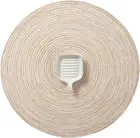 round Placemats Set of 6 round Braided Placemats 15 Inch Table Mats for Dining T