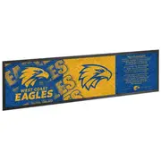 West Coast Eagles AFL Bar Mat Runner