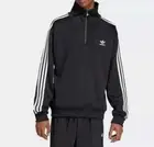 Adidas Funnel Neck TT Track Top Jacket Men Size M IZ4803 Black