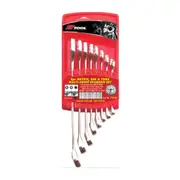 Multi Drive Spanner 8pc Set Metric, SAE, Torx Drive Equals 24pc Set Double Ended