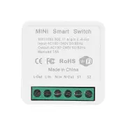 16A Mini Smart Wifi DIY Switch Support 2 Way Control Smart Home Automation Module Work with Alexa Google Home Smart Life