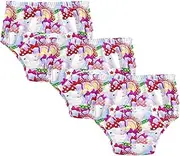 Baby Boys Sleep Training Pants Reusable Nighttime Training Underwear Potty Training Underwear Briefs for Toddler Girls