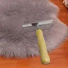 Carpet Groomer Rake Carpet Carder Multipurpose Rug Grooming Sweeper Clean Tool