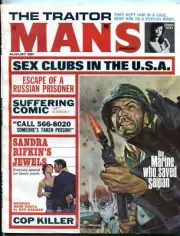 MAG: Man's Magazine August 1966-Art Carney- Glory Lee- Marie Mynh