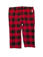 Old Navy 4X Red Buffalo Red Plaid Flannel Pajama Pants Pockets Christmas Family