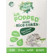 Table Of Plenty Air Popped Mini Rice Cakes Sour Cream & Chives 60g