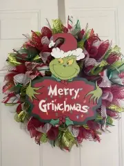 16 X 16 Merry Grinchmas Wreath