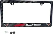 C8 Z06 Corvette Carbon Fiber License Plate Frame for All Next Generation 2020-2025 Corvettes