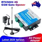 New Version(2025) RTU5024 4G GSM Gate Opener Relay Remote Wireless Door Control