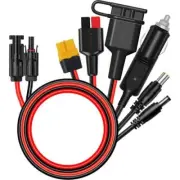 Zlos Universal Solar Panel MC4 Cable Convert 99% Power station & Solar Panel in