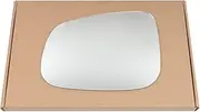 Less4spares Wing Mirror Glass Left Compatible with Jaguar XF 2008-2020 STICK-ON Passenger Near Side Convex