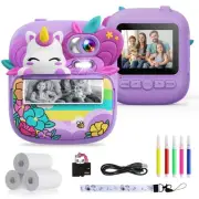 Kids Camera Instant Print, Camera for Kids with Printable Photos, Toddler Cam...