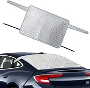 Car Windscreen Cover | Snow Windshield Sun Shade | Winter Magnetic Windscreen Protector | Back Window Frost Cover | Heavy Duty Ultra Thick Protective Rear Windscreen Cover, Snow, Ice, Sun Protection