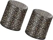 OFFIGAM 2Pcs Leather Dice Cup Cylindrical Cheating Dice Box for Ktv Fun Games and Stylish Design for Game Friends