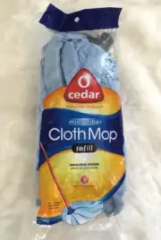 O Cedar Blue Microfiber Cloth Mop Refill Machine Washable To 100 Times