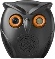 Smart Bluetooth Speaker WiFi Camera Smart CCTV Home 5MP HD Surveillance Camera WiFi Human Detection Baby Monitor(UK Plug,5MP Add 128G Card)