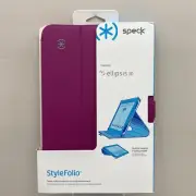Speck StyleFolio Hardshell Case Cover and Stand for Verizon Ellipsis 10 - Purple