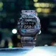 【CASIO】卡西歐 G-SHOCK 方形 半透明 個性雜訊風 200米防水 運動電子錶 DW-5600NN-1 透明灰