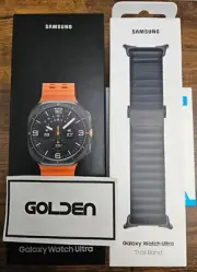 NEW SEALED Samsung Galaxy Watch Ultra Smartwatch 47mm LTE - Titanium Gray BAND