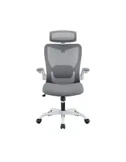 [OOS Living] Mona Ergonomic High Back Chair in Grey