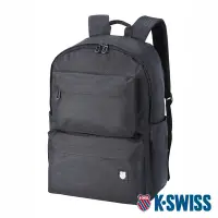 在飛比找Yahoo奇摩購物中心優惠-K-SWISS Backpack 運動後背包-黑