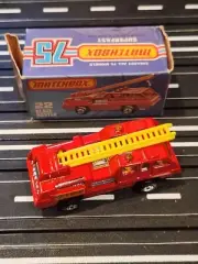 Lesney Matchbox Superfast #22 Blaze Buster, Red Body NOS MINT