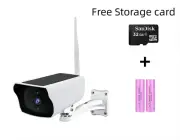 Wireless Solar Powered IP Camera 1080P WiFi IP67 Night Vision Home Security Cam