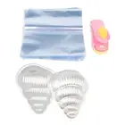 Handmade Bath Bomb Mold Soap Making Mould Heat Sealer +200 Shrink Wrap Kit