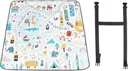 Picnic Blanket, Soft Picnic Sheet with, Portable and Compact for Camping Background, Beach, Garden, Excursions