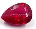 Natural Red Ruby 17.00 Ct Pear Cut Certified Loose Gemstone 5AIH