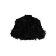 [Elie Saab] Elie Saab Feather-trimmed Jacket S BLACK