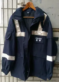 在飛比找露天拍賣優惠-GORE-TEX警察專用外套 警用風雨衣  全新(特)