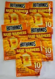 HOTHANDS Hand Warmers 10 Hours Of Heat -5 Packs 2 Per Pack Exp 4/20