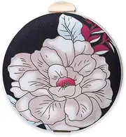 [STBTOO] Bridal Wedding Purse Elegant Shoulder Vintage Handbag Ladies Crossbody Round Clutch Purses for Women Flower Evening