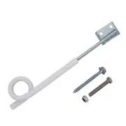 100X 250mm Offset Pigtail Insulator Outrigger Electric Fence Star Picket Post