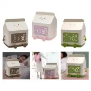 Alarm Clock Bedroom Desk Clock Creative 3 Alarms Timer Silent Digital Clock