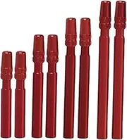Lljsszr Valve Extenders, Inner Tire Valve Extenders, Easy to Install Spare Parts, Replacement Accessories, Nozzle, 8 Pieces