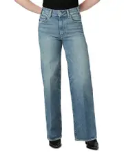 Paige Petites Sasha High Rise Jeans in Cats Meow Distressed