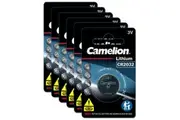 6x Camelion Lithium 2032 Button Cell 3V Batteries For Calculator Watch Car Keys