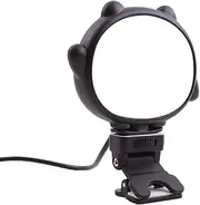 Meichoon Video Conference Selfie Light Cartoon Shape Clip Plug-in Model Adjust 3 Color Temperatures 10 Levels of Brightness Suitable for Mobile Phone Laptop Camera and Vlog