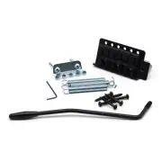 Vintage Saddles Strat Squier Guitar Tremolo Bridge System with Whammy Bar Black