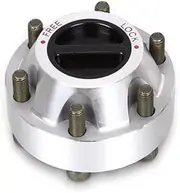 Rynplex 1 Piece Manual Aluminum Alloy Free Wheel Locking Hubs, for Nissan, Patrol Safari GQ GU 1990 Up B013 40250-01J01 4025001J01 Car Freewheel Locking Hub