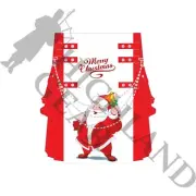 Men's Utility Kilt Santa Claus White & Red Kilt Size 28" to 60"