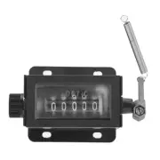 Mechanical 5-Digit Click Counter Pull Stroke Manual Tally Counting Tool New
