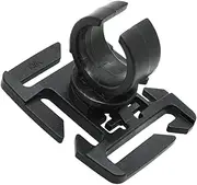 Water Bladder Tube Clips - 360 Degree Rotatable Water Bladder Hose Clip,Quick Release D-Ring Clamp, Locking Carabiner for Hydration Packs Sports Gear Outdoor Activities